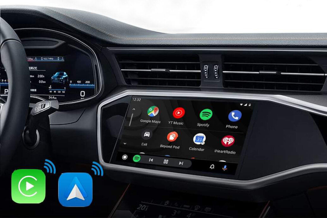 Bezkáblový modul Apple CarPlay / Android Auto
