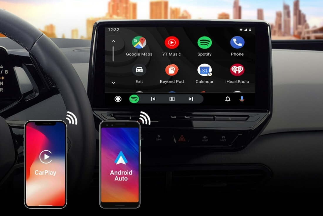 Bezkáblový modul Apple CarPlay / Android Auto
