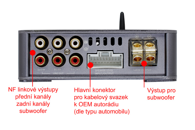 Macrom M-DSPA500 zosilovaè a DSP/ BT audio