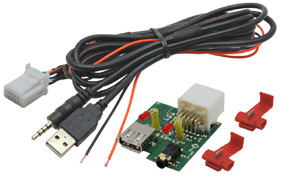 USB+JACK konektor Kia Picanto/Sportage (->2010)