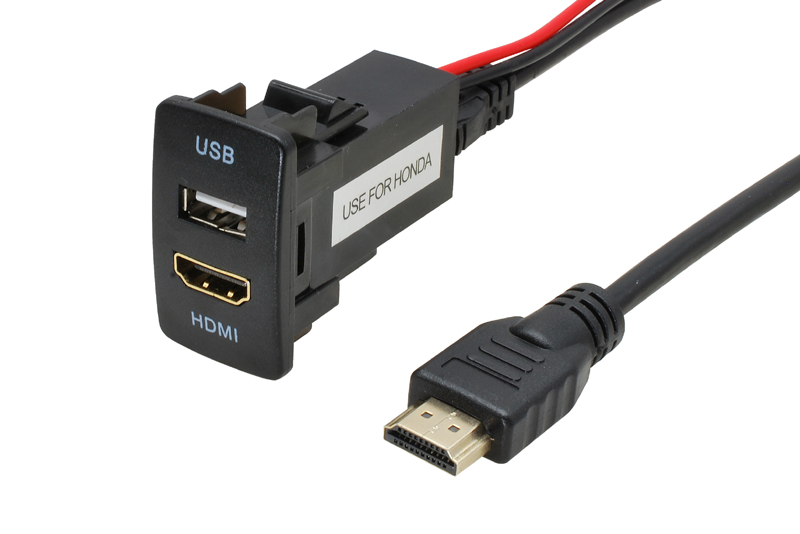 USB / HDMI prepojovací kábel pre Hondu (15->)