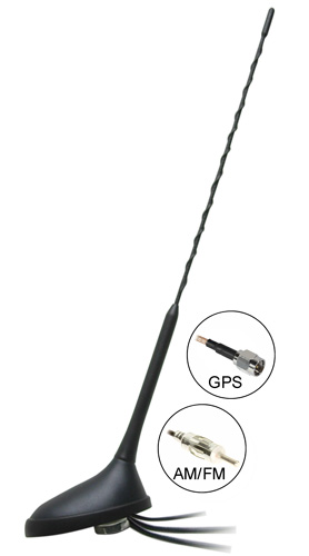 Anténa AGP-115 strešná anténa rádio + GPS pre Peugeot, Citroen