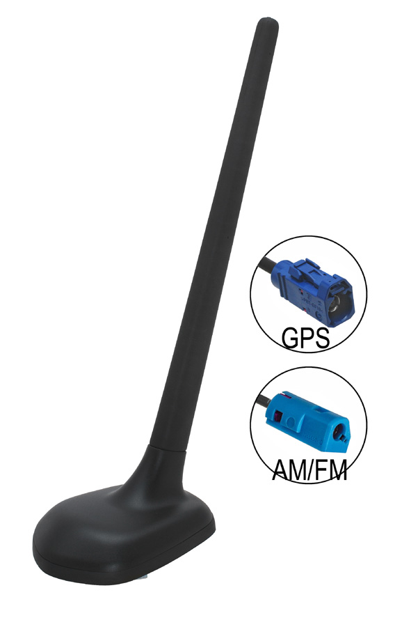 AM/FM+GPS strešná anténa so zosilovačom Opel (04-10)