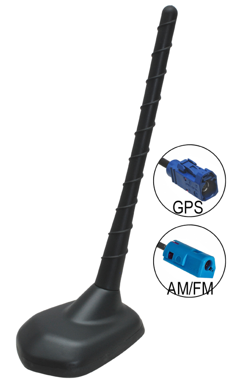 AM/FM+GPS strešná anténa so zosilovačom Opel (04-10) - opletený prút