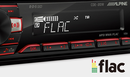 ALPINE rádio CDE-201R