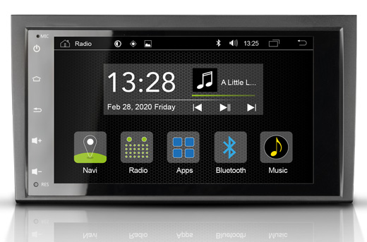 GPS autorádio Zenec pre Audi A4 , SEAT Exeo - R-C11AD2 s android systémom