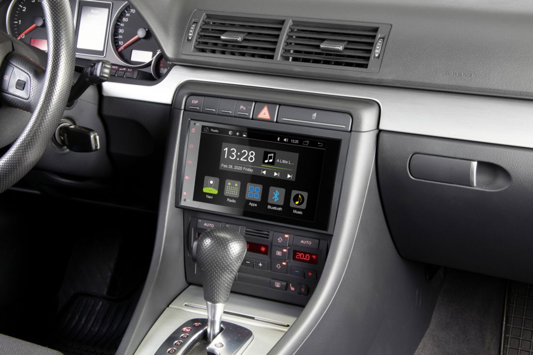GPS autorádio Zenec pre Audi A4 , SEAT Exeo - R-C11AD2 s android systémom
